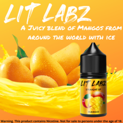 Lit Labz Mango MTL 30ml 12mg