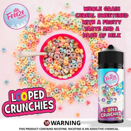 Freeze Vapes Looped Crunchie 120ml 2mg