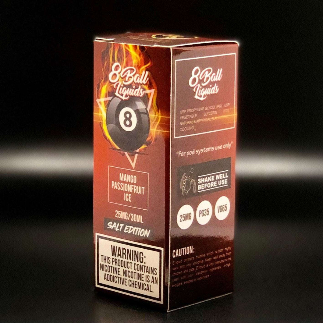 8 Ball Mango Passionfruit Nic Salts 30ml