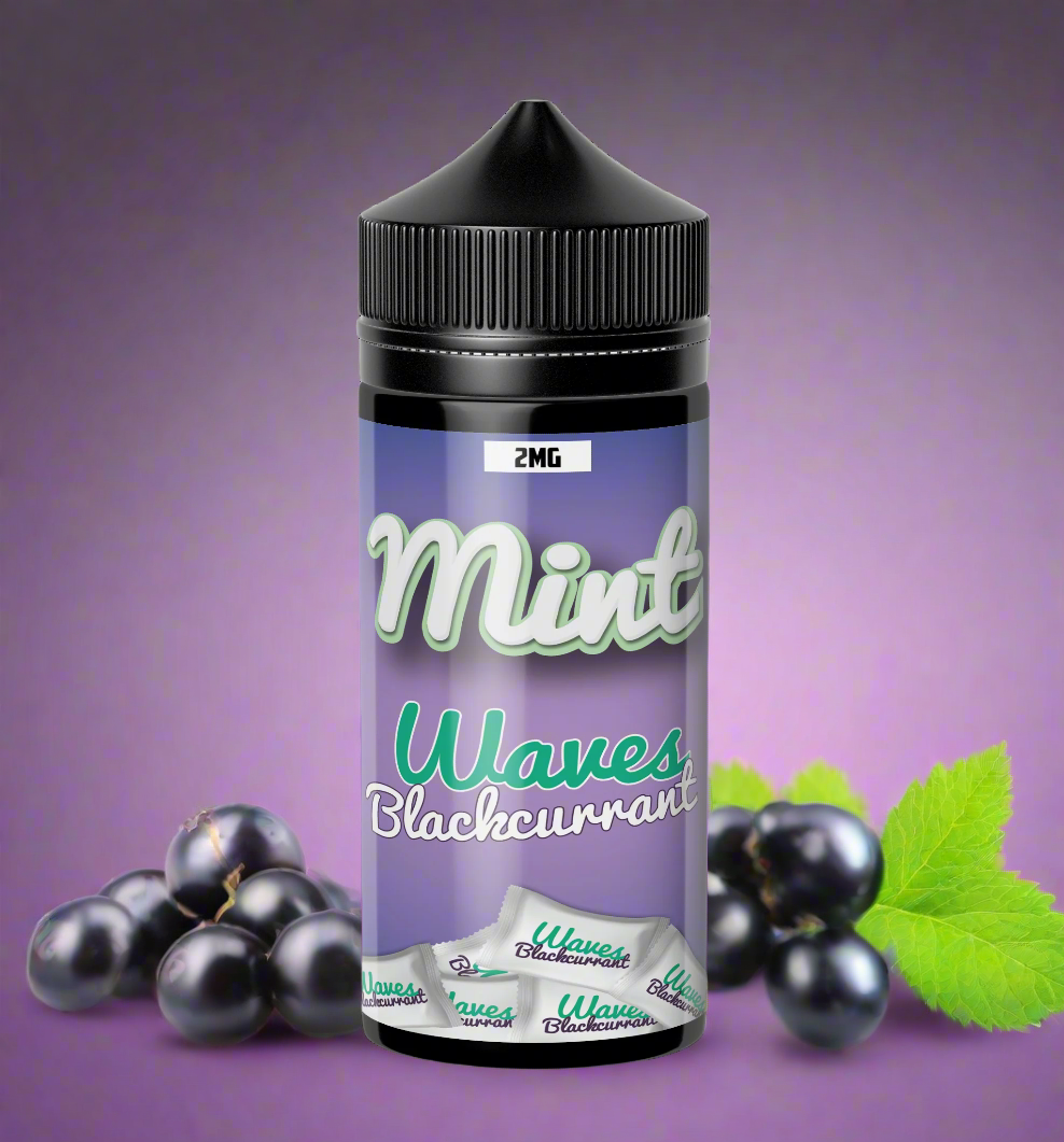 Cosmic Dropz - Mint Blackcurrant Waves 120ml 2mg