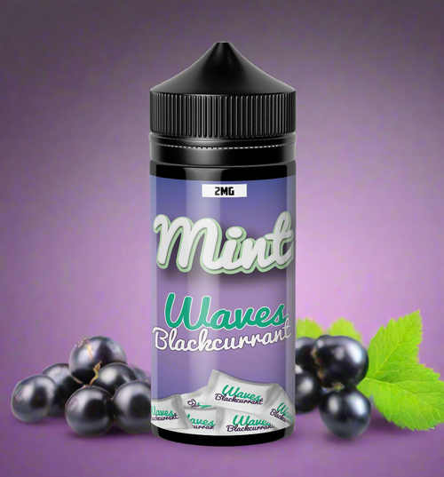 Cosmic Dropz - Mint Blackcurrant Waves 120ml 2mg