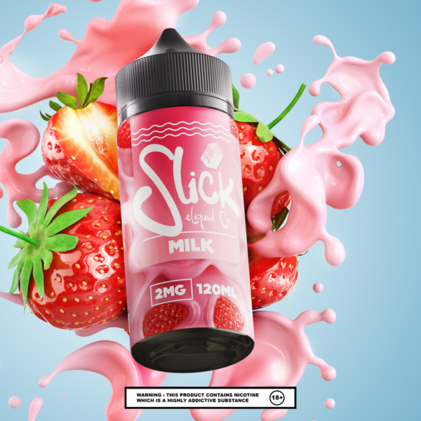 NCV Slick Strawberry Milk 120ml 2mg