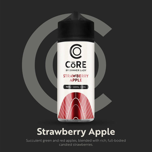Dinner Lady - The Core Strawberry Apple 120ml 3mg