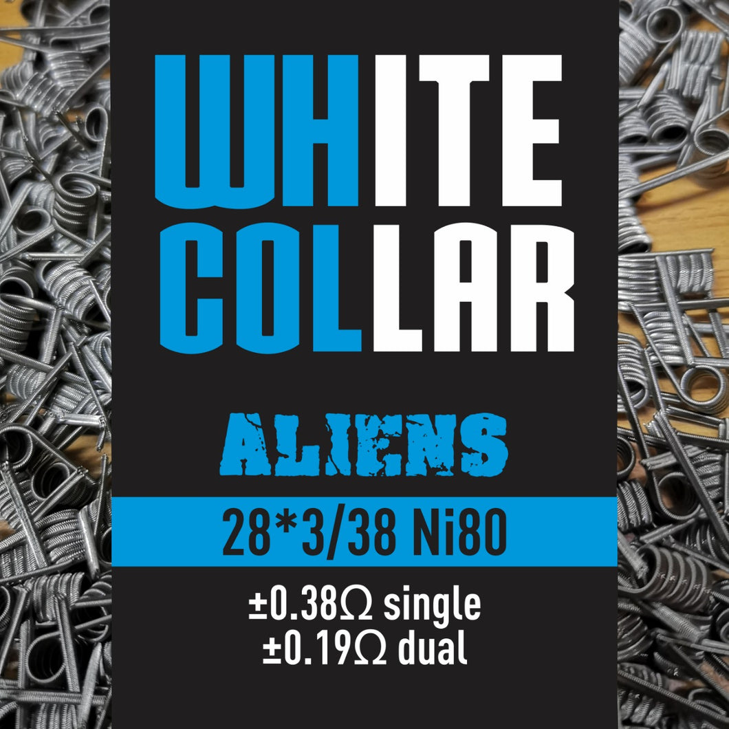 White Collar Aliens - Blue