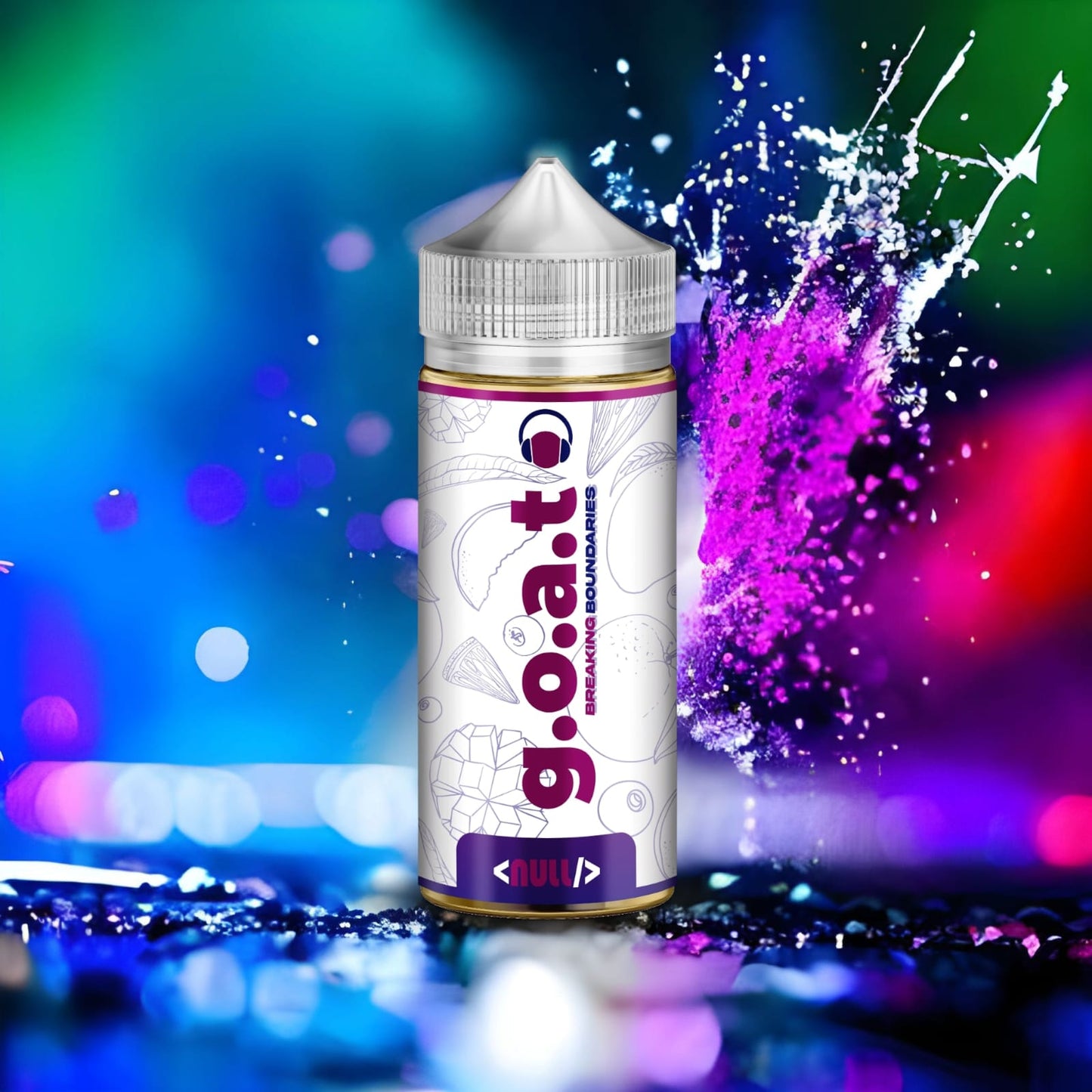 Null E-Liquids - G.O.A.T 120ml