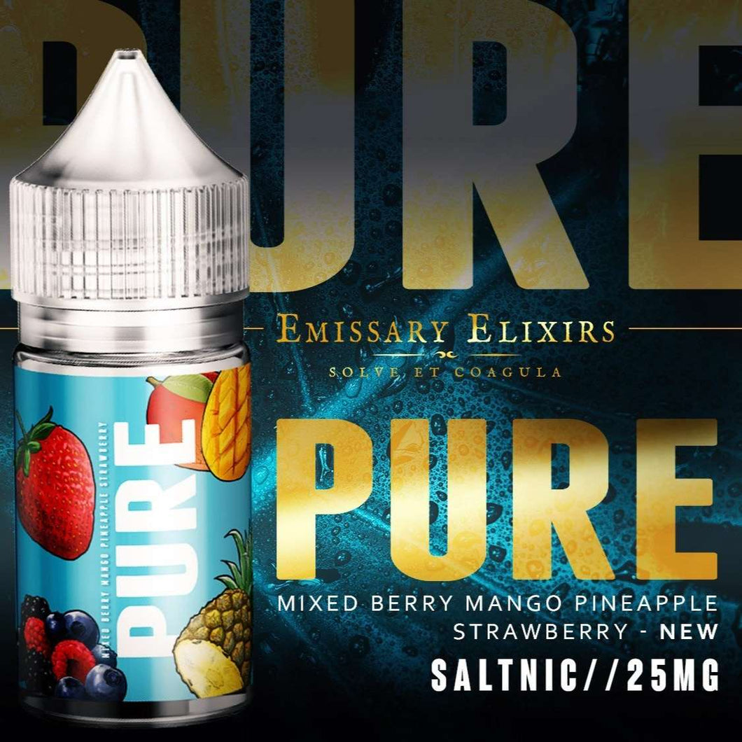 Emissary Elixirs Pure Blue Nic Salts 30ml 25mg