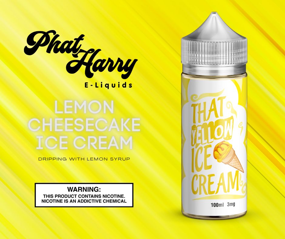 Phat Harry's Yellow Ice-cream 100ml 3mg
