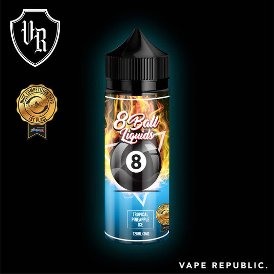 8 Ball Tropical Pineapple Ice 120ml