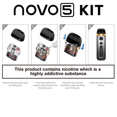 Smok Novo 5 Replacement Pods per Pod