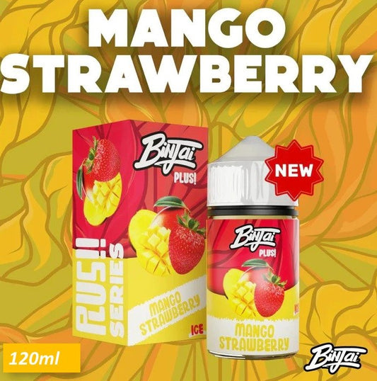 Binjai Juice Mango Strawberry Ice 120ml 3mg