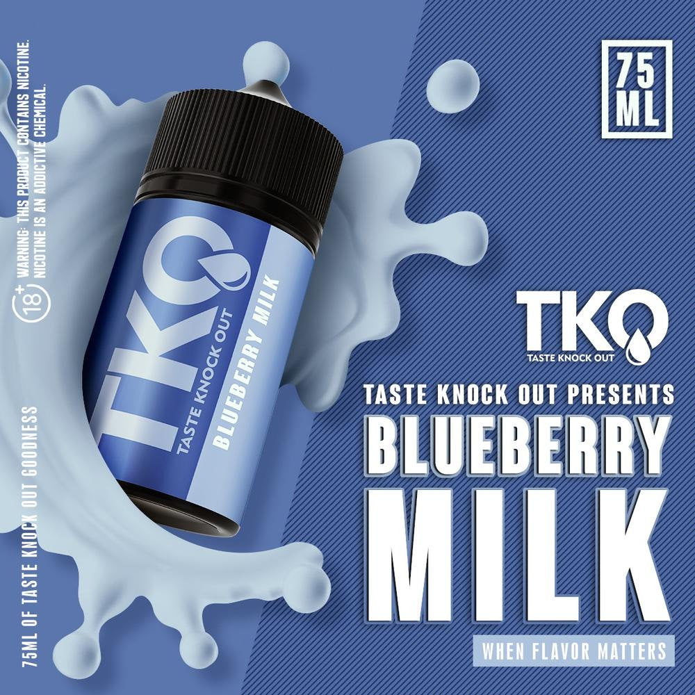 TKO Blueberry Milk 75ml 3mg