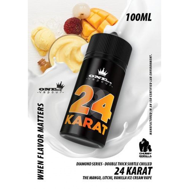 TKO - One OZ 24 Karat Diamond 100ml 3mg