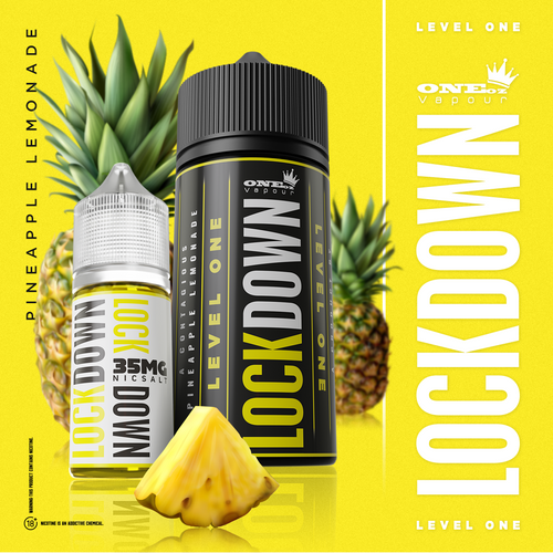 TKO - One Oz Lockdown Level One 100ml 3mg