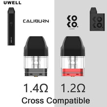 Load image into Gallery viewer, Uwell Caliburn/KOKO Replacement Pods per pod
