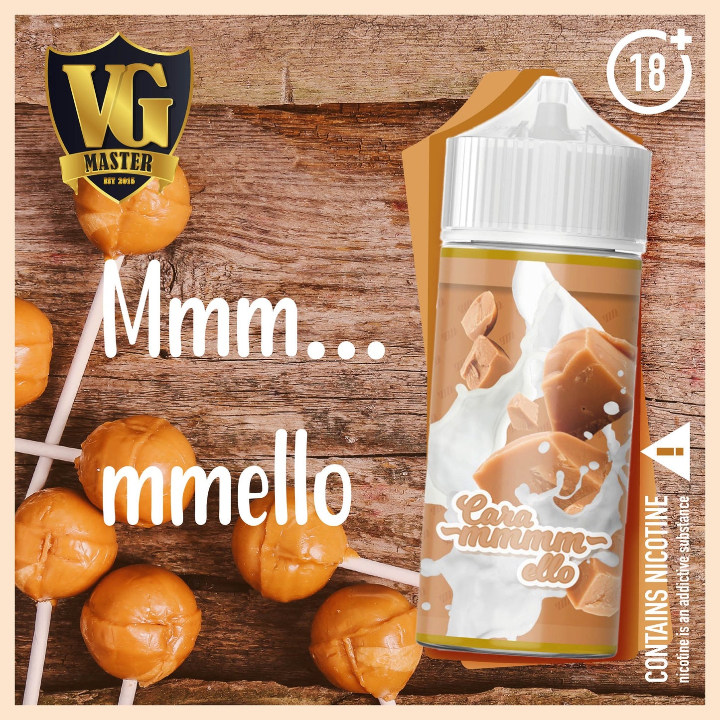 VG Master Caramello 120ml 2mg