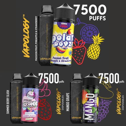 Vapology 7500 Puff Disposables 5%