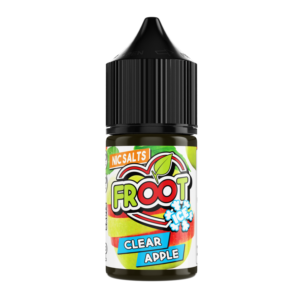 Vapology Froot Clear Apple Nic Salts 30ml