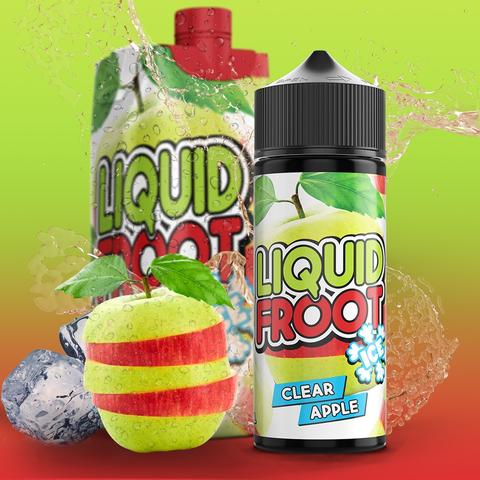 Vapology - Liquid Froot Clear Apple Ice 120ml 2mg