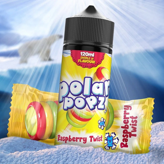 Vapology - Polar Popz Raspberry Twist 120ml 2mg