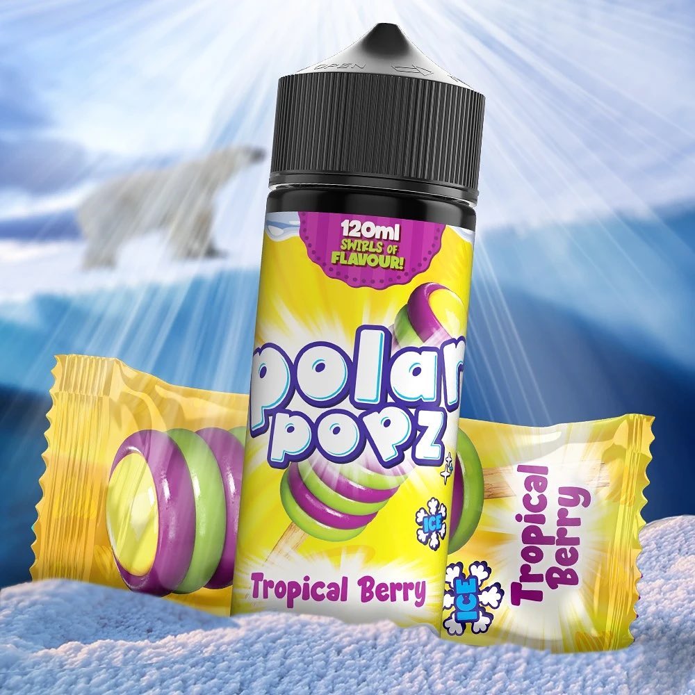 Vapology - Polar Popz Tropical Berry 120ml 2mg