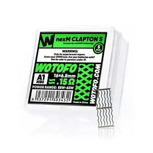 Wotofo NexMesh Clapton S 5pcs