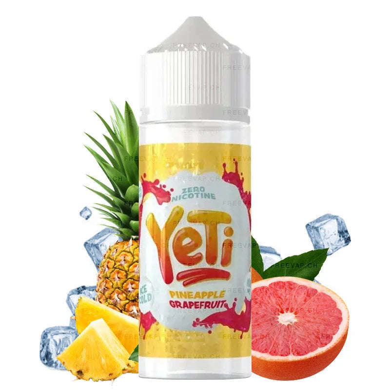 Yeti E-Liquids Pineapple Grapefruit 100ml 2mg