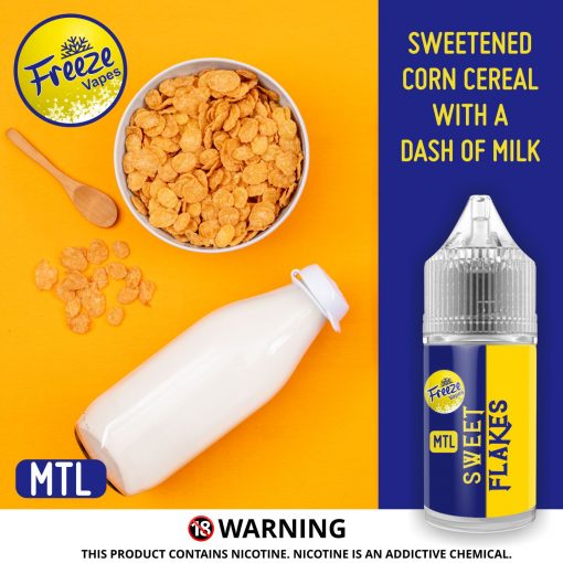 Freeze Vapes Sweet Flakes MTL 30ml 12mg