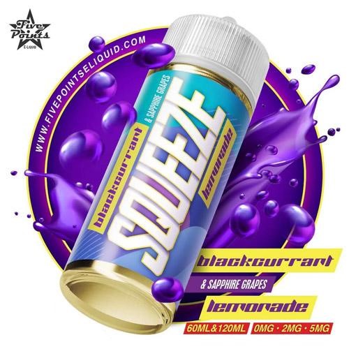 Squeeze - Blackcurrant Lemonade 120ml 3mg